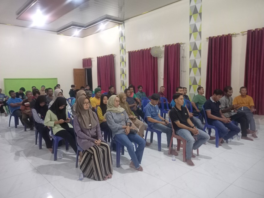 RAPAT PEMBENTUKAN PANITIA HUT RI KE - 79 KAMPUNG MEKAR INDAH JAYA